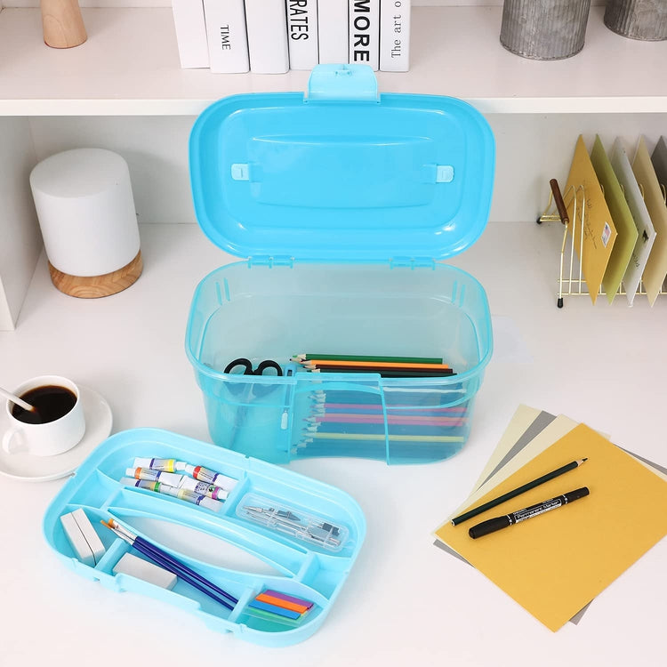 Heavy Duty Plastic First Aid Kit Storage Bin, Arts & Crafts