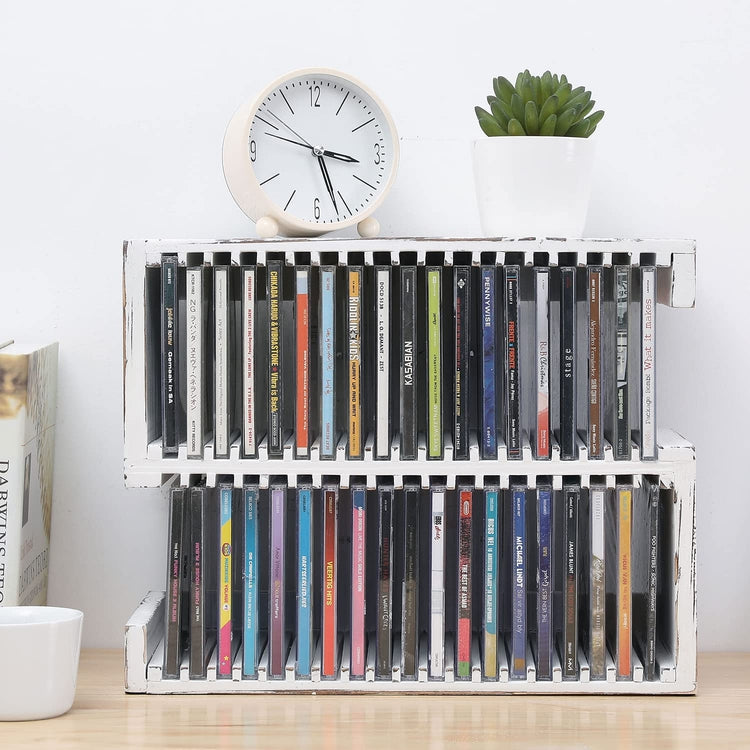 Wooden Cd Storage Racks