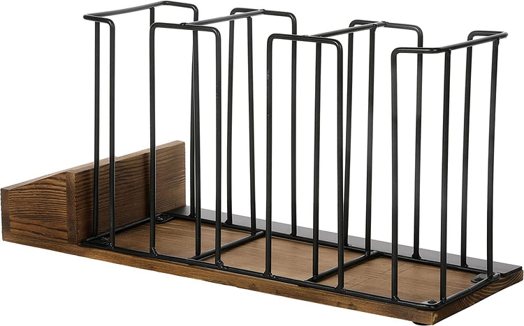 Coffee Station Organizer, Sleeves Tray and Chalkboard Label Beverage Caddy-MyGift