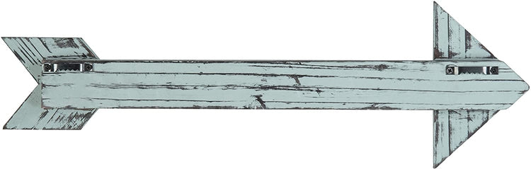 Set of 3, Decorative Wall-Mounted Rustic Multi-Colored Wood Arrows-MyGift