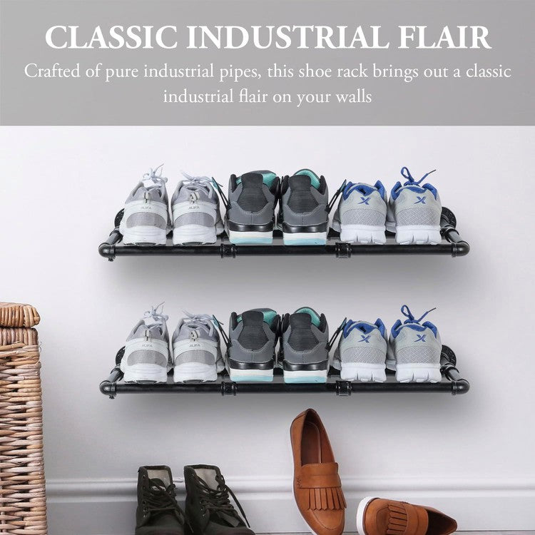 Simple Shoe Rack Metal Shoe Shelf Footwear Shoe Rack Living Room Space  Saving Shoes Organizer Stand Holder Black Shoe Shelf