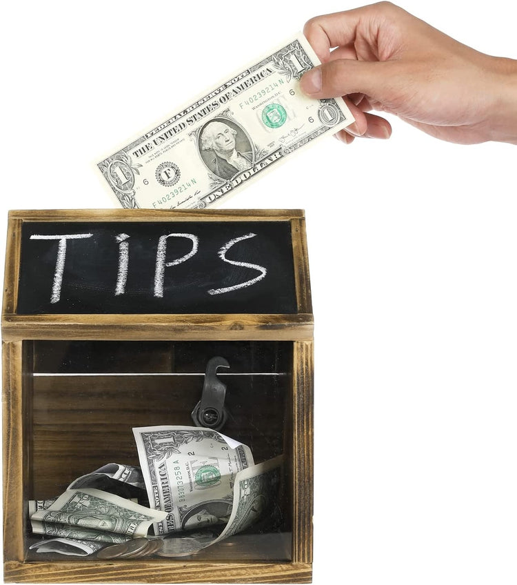 Tip Boxes with Locks | Tip Jars for Restaurants | Free Shipping – MyGift