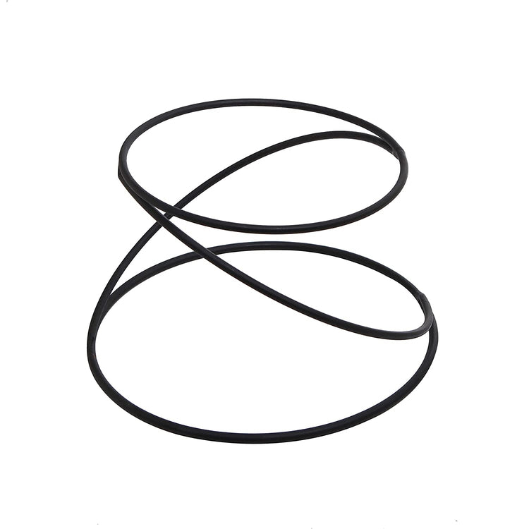 Set of 4, Black Metal Spiral Wire Tabletop Pizza Tray Serving Stands-MyGift