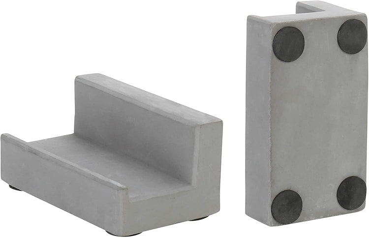 Concrete Business Card Holders - Modern Office Desk Accessories-MyGift