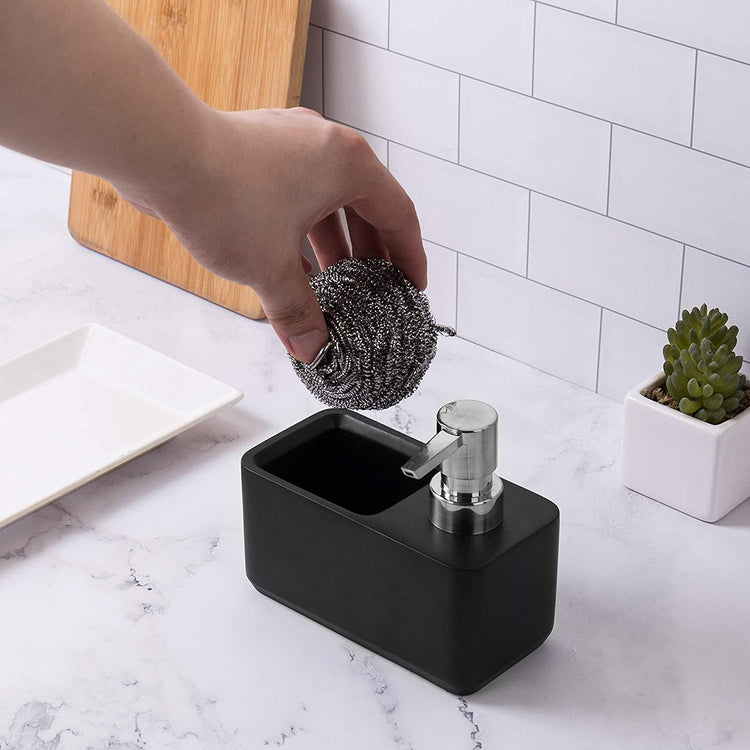 Black Soap Dispenser Kitchen Sink