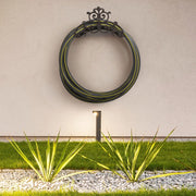 Dunnet Tools Wall Ounted Hose Reel Garden Hose Bracket Steel Garden