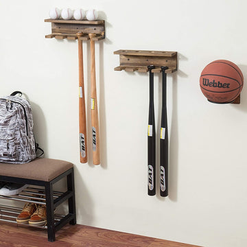 Baseball bat coat rack online