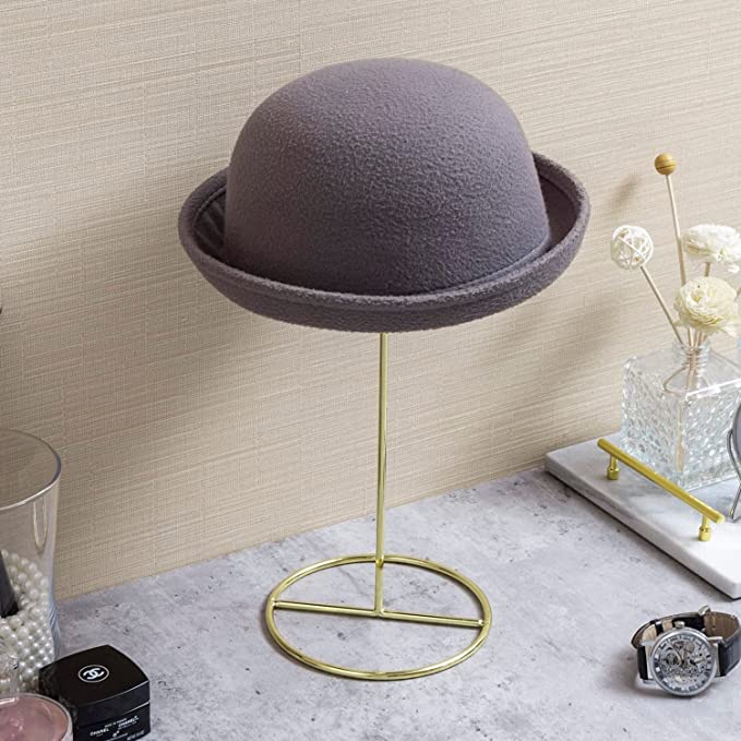 Freestanding Tabletop 14-Inch Hat Rack Stand, Wig Storage Display Holder, Set of 3-MyGift