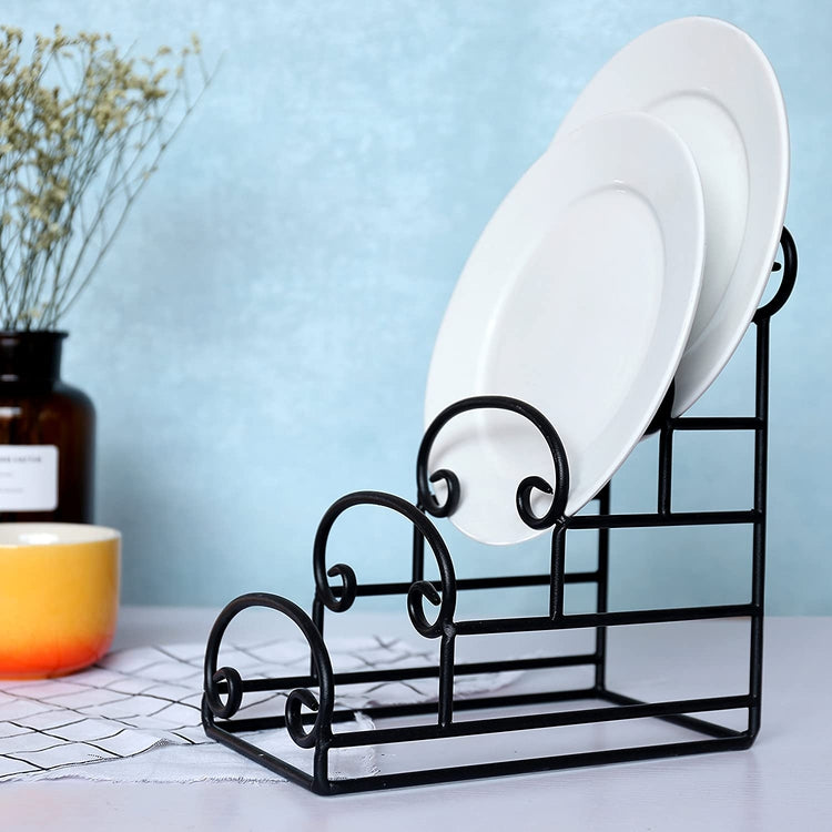 Wrought Iron Plate Racks