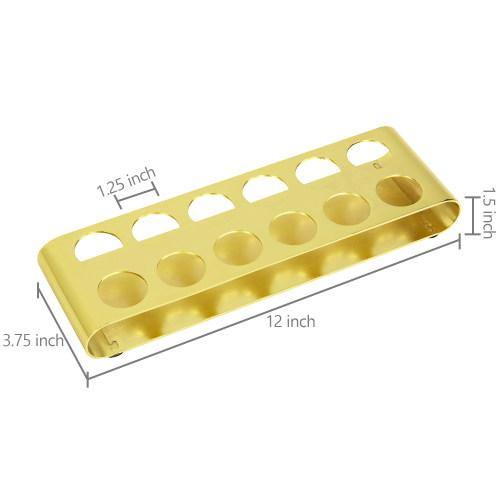 Modern Brass Plated Metal Egg Organizer Tray - MyGift