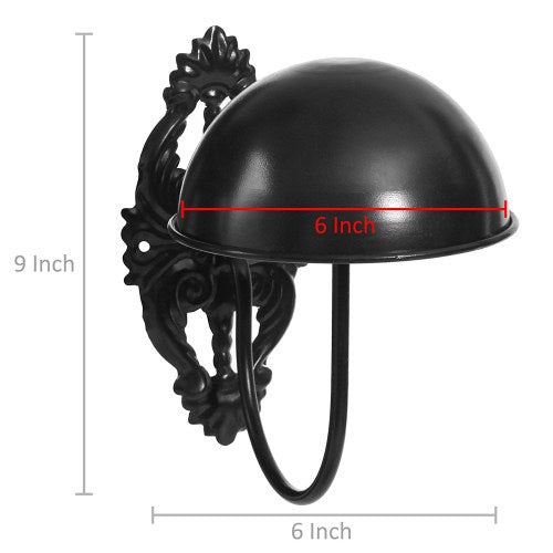 Set of 2 Vintage Wall Mounted Hat ad Wig Display-MyGift