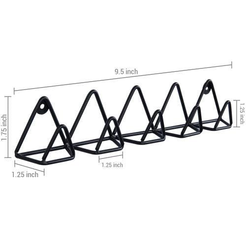 Modern Black Metal Wire Triangle Design Key Rack – MyGift