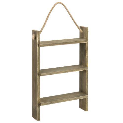 Vintage Reclaimed Wood Essential Oil Hanging Ladder - MyGift