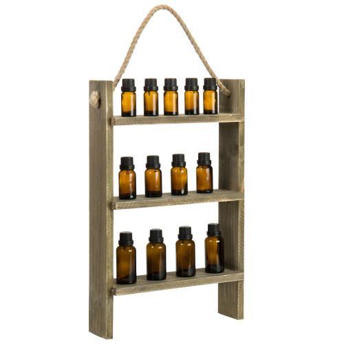 Vintage Reclaimed Wood Essential Oil Hanging Ladder - MyGift