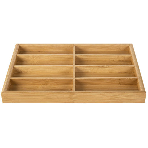 Modern Natural Bamboo Eyewear Display Tray-MyGift