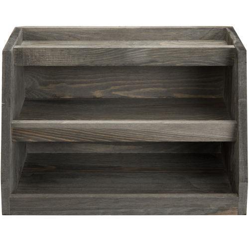 Gray Wood Sunglasses Organizer, 3 Tier - MyGift