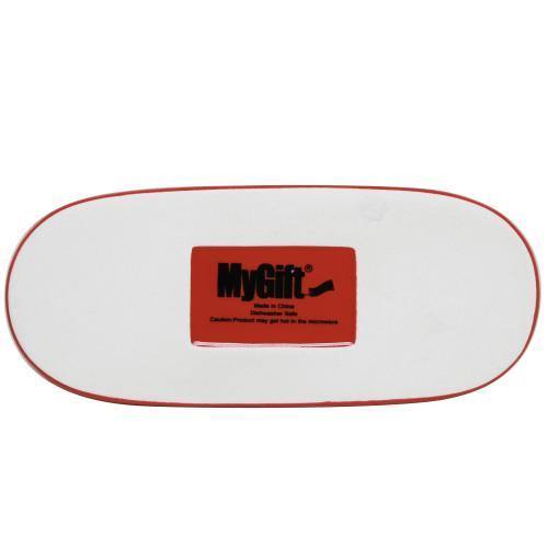 Red Bird Ceramic Butter Dish - MyGift