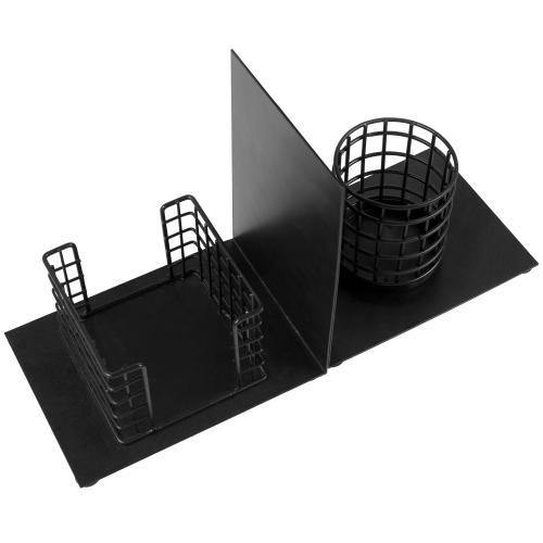 Desktop Space Saver Bookends with Office Organizer - MyGift