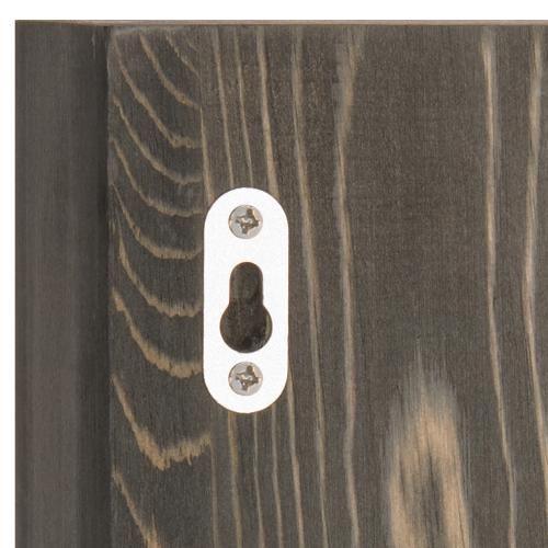 Rustic Gray Wood Sunglasses Display Stand-MyGift