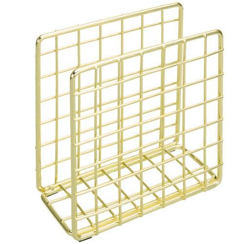 Gold Tone Metal Wire Napkin Holder - MyGift