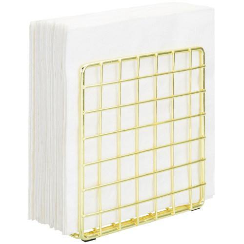 Gold Tone Metal Wire Napkin Holder - MyGift