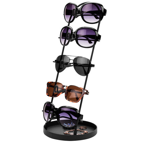 Modern Brown Metal Sunglass Display w/ Tray-MyGift