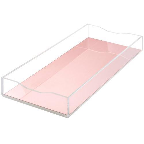 Rose Gold Acrylic Bathroom Storage Tray - MyGift