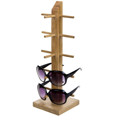 Natural Bamboo Sunglass Display Stand-MyGift