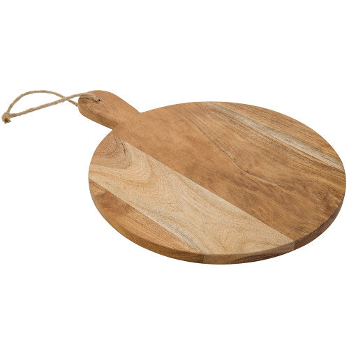 Premium Natural Acacia Solid Wood Pizza Paddle-MyGift