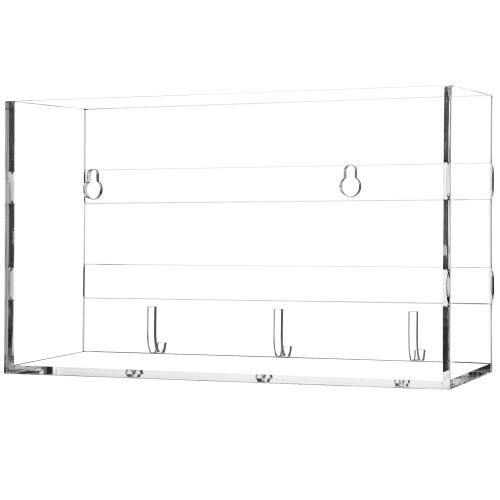 Deluxe Clear Acrylic Wall Mounted Entryway Organizer - MyGift