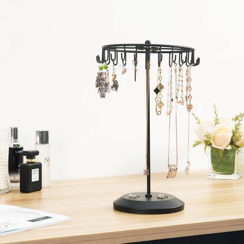 Black Rotating Jewelry Tree - MyGift