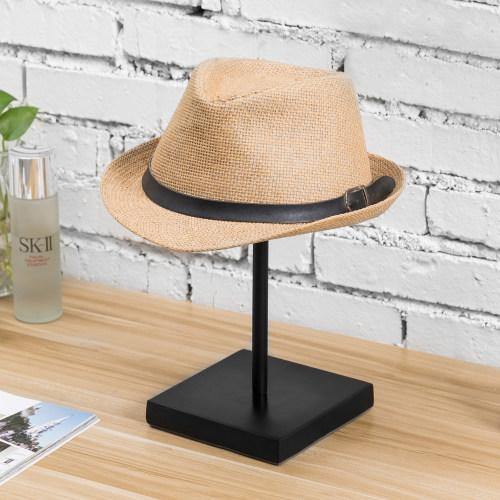 Adjustable Black Metal Hat & Wig Tabletop Display Stand - MyGift