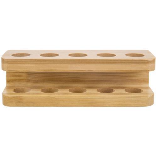 Wall Mounted Natural Bamboo Toothbrush Holder - MyGift