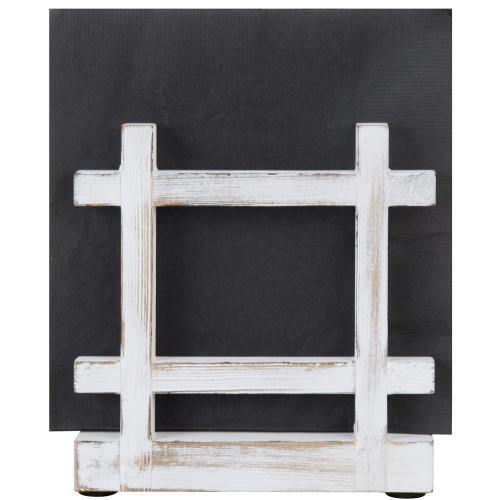 Shabby Whitewashed Napkin Holder - MyGift