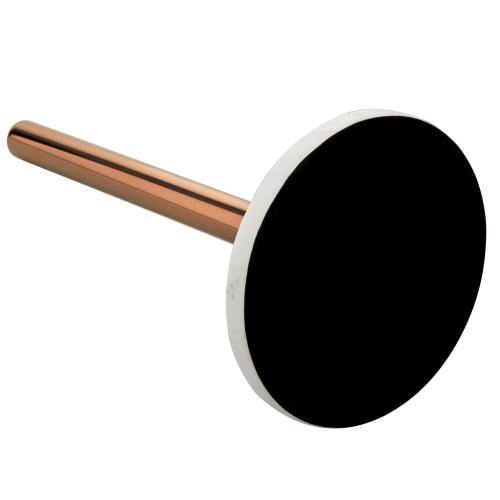 White Marble & Brass Plated Metal Paper Towel Holder - MyGift
