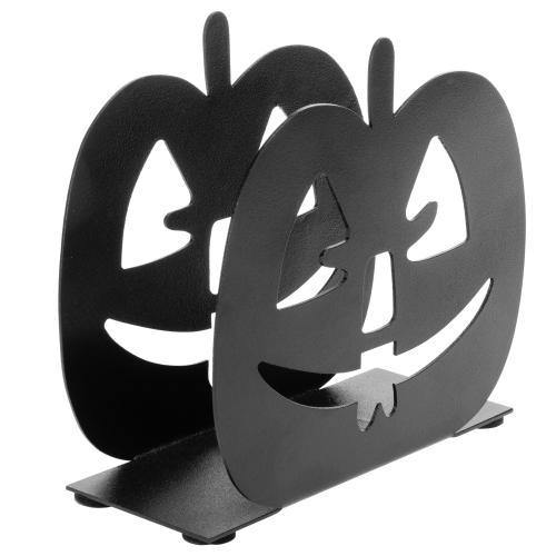 Black Pumpkin Jack-O-Lantern Napkin Holder - MyGift