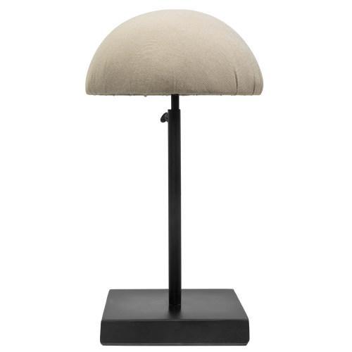 Adjustable Black Metal Hat & Wig Tabletop Display Stand - MyGift