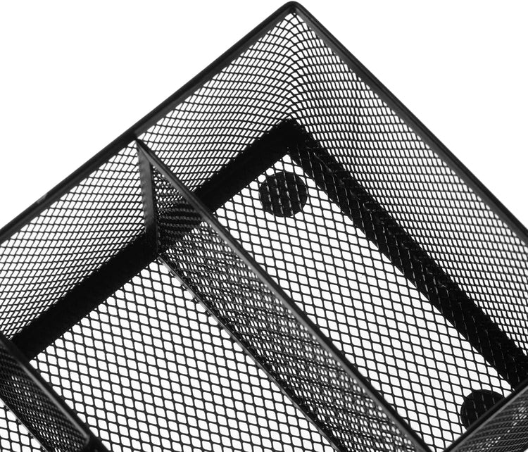 Black Metal Mesh Office Organizer-MyGift