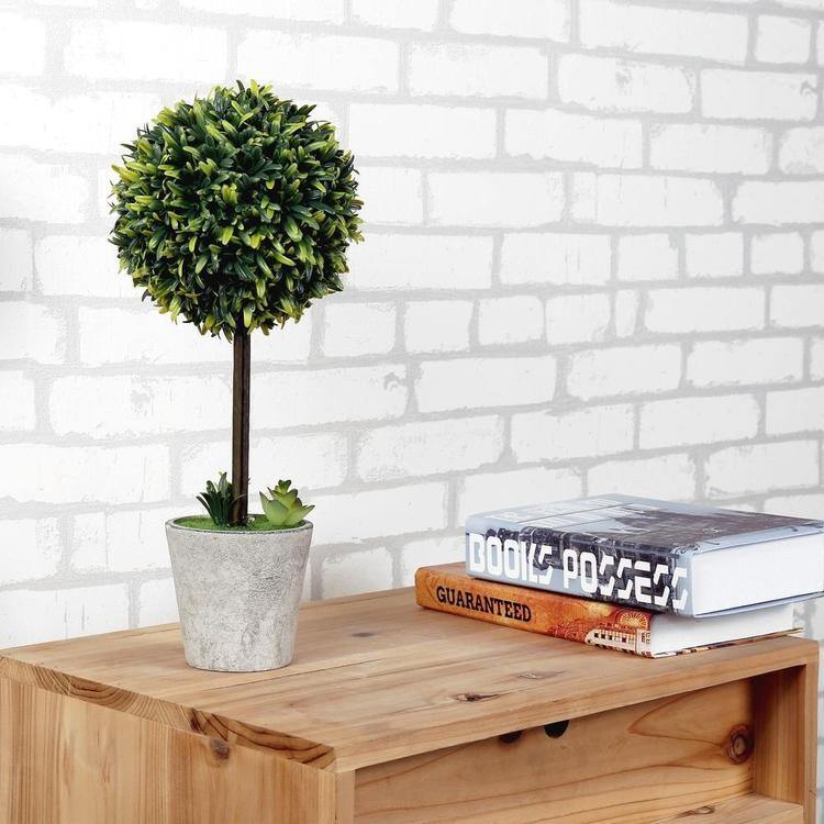 Artificial Boxwood Topiary Tree, Set of 2 - MyGift