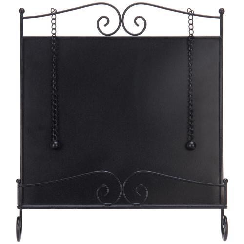 Black Metal Scrollwork Cookbook Holder