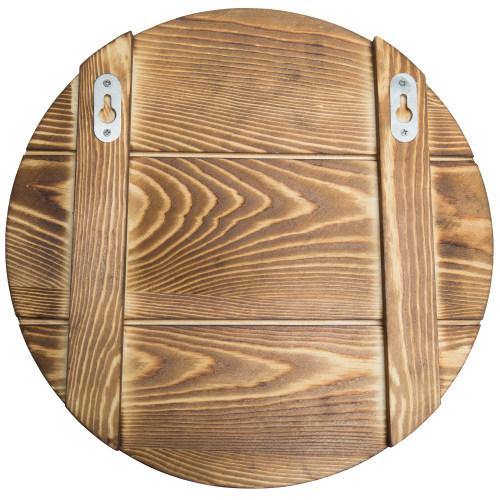 Burnt Wood Sun Face Wall Art Decor - MyGift