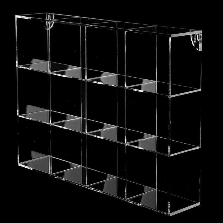 Clear Rack Clear Acrylic 12 Compartment Organizer Rack – MyGift