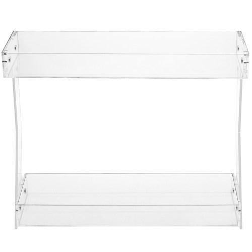 Clear Acrylic Cosmetics & Makeup Tabletop Storage Rack - MyGift