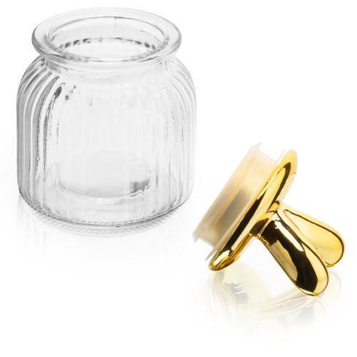 Candy Jar with Gold Bunny Ears Lid - MyGift