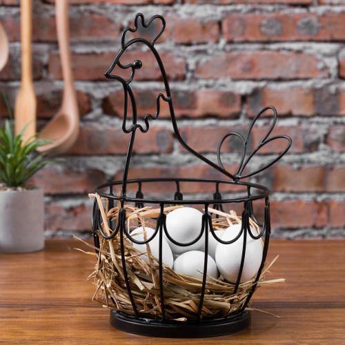 Chicken Design Egg Storage Basket