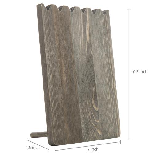 Gray Barn Wood Necklace Holder, Set of 3-MyGift