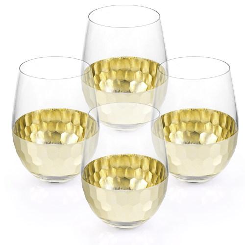 https://www.mygift.com/cdn/shop/products/glass-gold-tone-hammered-design-stemless-wine-glasses-set-of-4-5.jpg?v=1593139293