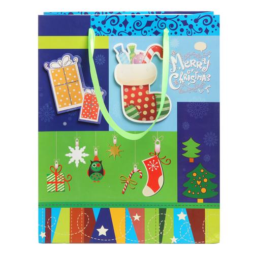 Holiday Gift Bags, Set of 6