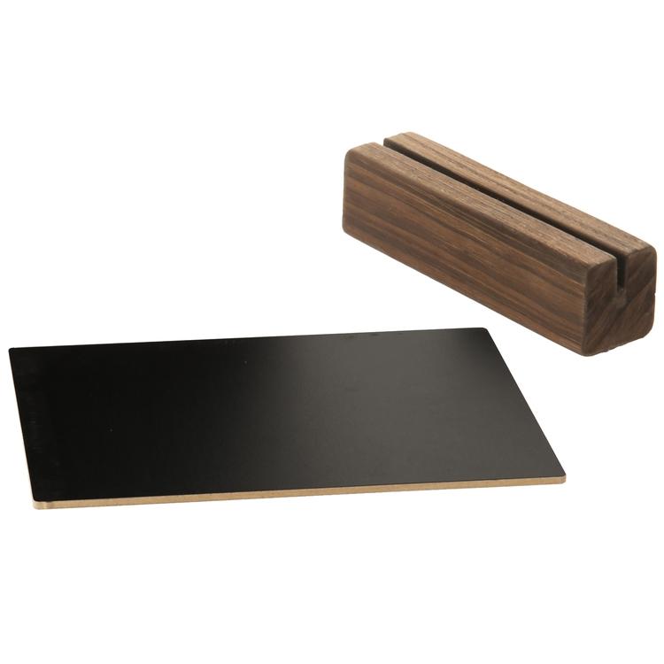 Mini Chalkboard Signs with Stands, Set of 2
