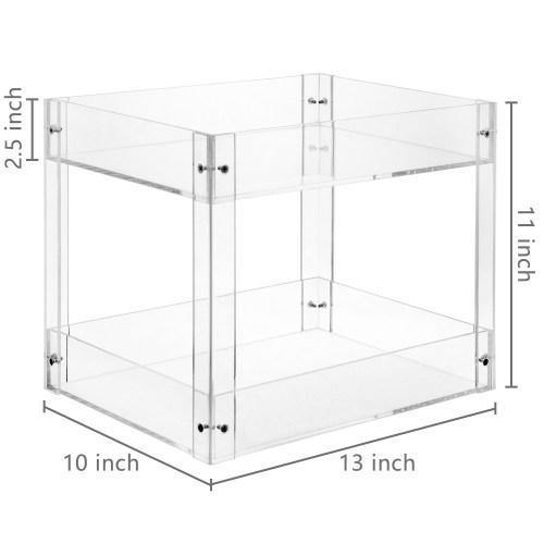 Modern Clear Acrylic Desktop Document Tray - MyGift
